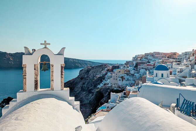 5 Hours Private Guided Tour of Santorini - Fira: starting with classic white streets and cliffside sunset views