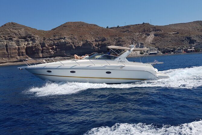 5 Hours Santorini Private Luxury Cruise with BBQ and Drinks - Key highlights you’ll feel the moment you step aboard