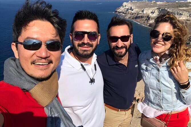 6-h Discover Santorini: Culture, Views & Wine Private Tour - Imerovigli and the Three Bells of Thira: caldera views in a short window