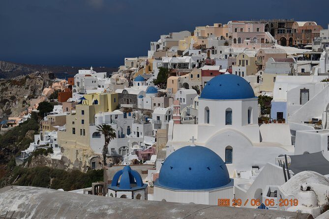 All of Santorini in 6 hours (private) - Stop 1: Firostefani and the volcano-window views