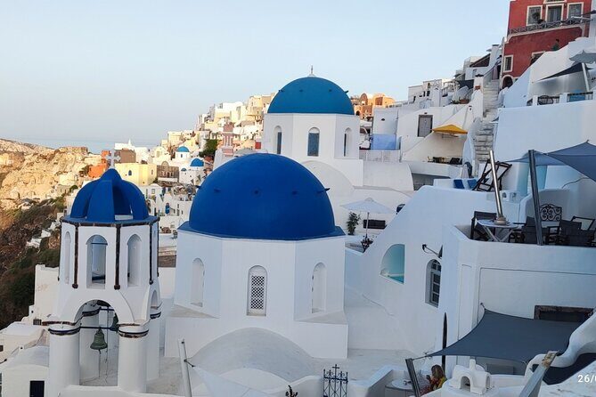 Beat The Crowds Oia Private Morning Tour - Private pickup, air-conditioned comfort, and WiFi when you want it