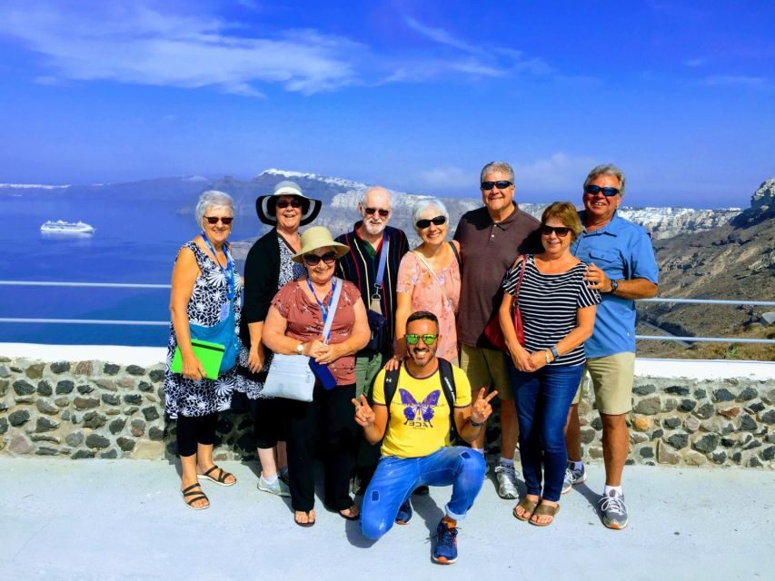 Best of Santorini Full-Day Private Guided Tour - Red Beach and Black Beach: colors from the volcano