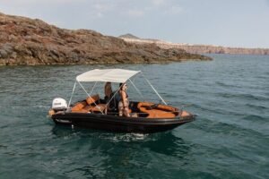 Boat Rental in Santorini License Free - Santorini Meets Thirasia: How the Trip Feels in Real Life