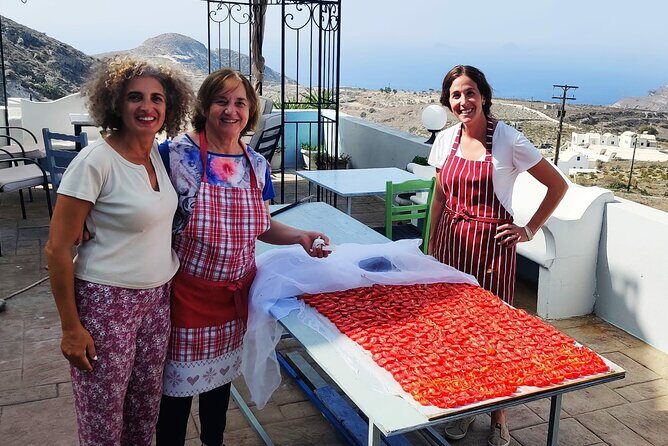 Cooking Class and Wine Tasting in Santorini - Who this is for, and who should pick something else