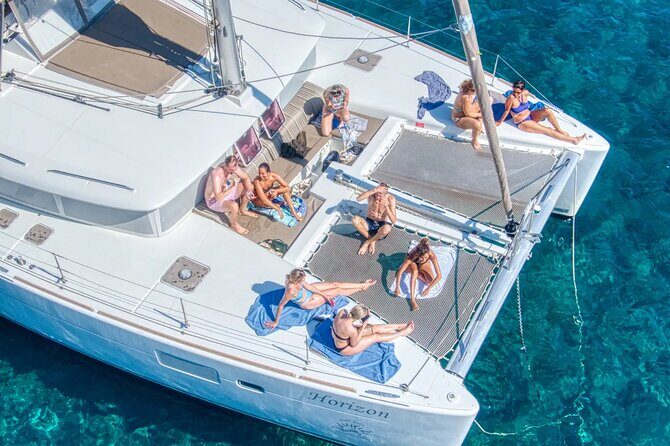 Deluxe Santorini Sailing with BBQ and Drinks Shared Tour - Price and value: what about $193.57 buys you