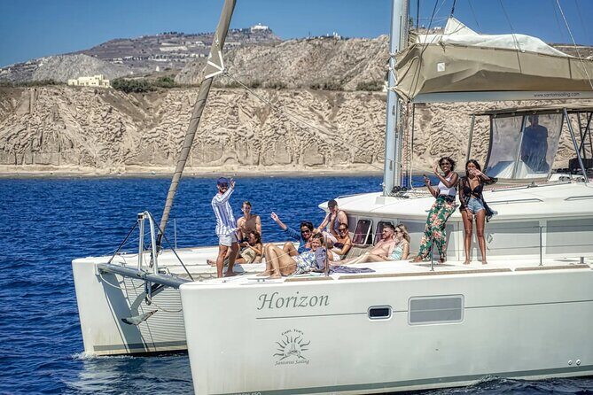 Deluxe Santorini Sailing with BBQ and Drinks Shared Tour - BBQ and drinks: unlimited alcohol, prepped food, and what to expect