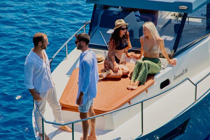 Diamond 36 Private Motor Yacht Caldera Cruise - Hotel Pickup and Drop-Off That Actually Saves You Time