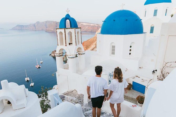 Discover Santorini in a Day- Private Tour 6 hours - Perissa’s black beach zone and Megalochori’s traditional slowdown
