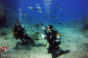 Discover Scuba Diving in the Caldera of the Volcano in Santorini - The 2-hour flow: from briefing to a controlled reef swim