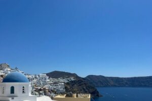 Enjoy the best of Santorini with our Private Tour! - Stop 1: Three Bells of Fira viewpoint (Catholic Church of the Dormition)