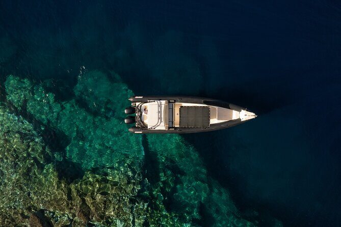 Exclusive cruise experience in Santorini - What’s actually included on board: drinks, snacks, snorkeling gear, and comfort