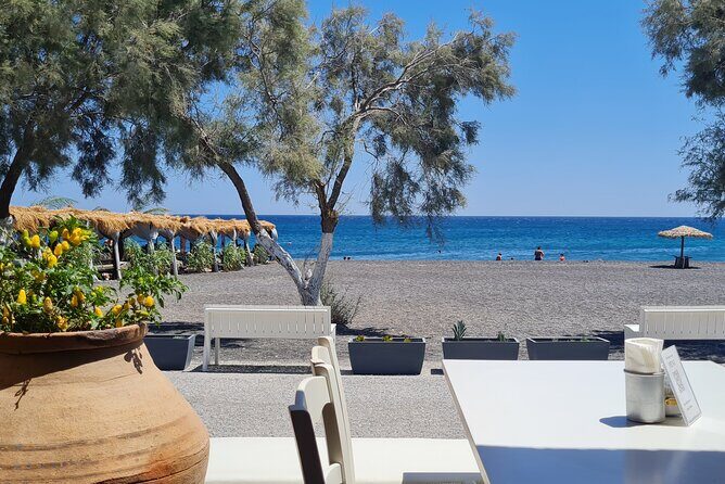 Exclusive Private Santorini Tour Fully Customizable Experience - Red Beach and the caution that comes with it