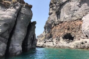 Explore Santorini’s volcano with Alex Private Boat Rental - Meeting at Fira Old Port: where the day actually starts