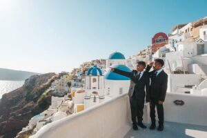 Flying Dress Photoshoot Santorini - Timing, Weather, and What to Wear So You’re Not Rushed