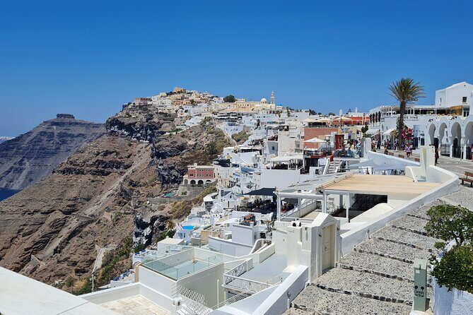 Full-Day Private Tour of Santorini Caldera & The Most Famous Sightseeing - Stop 1: Firostefani for Views Over Fira’s Caldera Edge