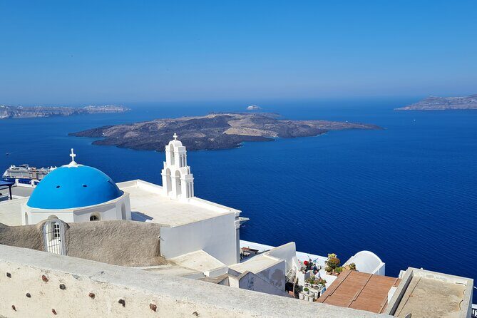 Full-Day Private Tour of Santorini Caldera & The Most Famous Sightseeing - Stop 4: Akrotiri Lighthouse and Old-Sea Views