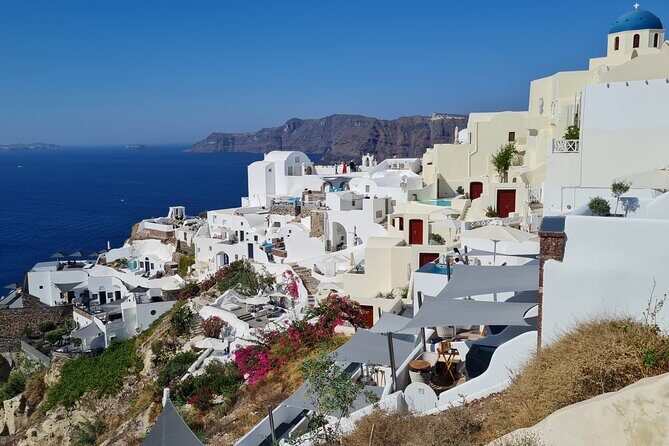 Full-Day Private Tour of Santorini Caldera & The Most Famous Sightseeing - Stop 2: Oia Town, Blue Domes, and a Better Shot at Sunset