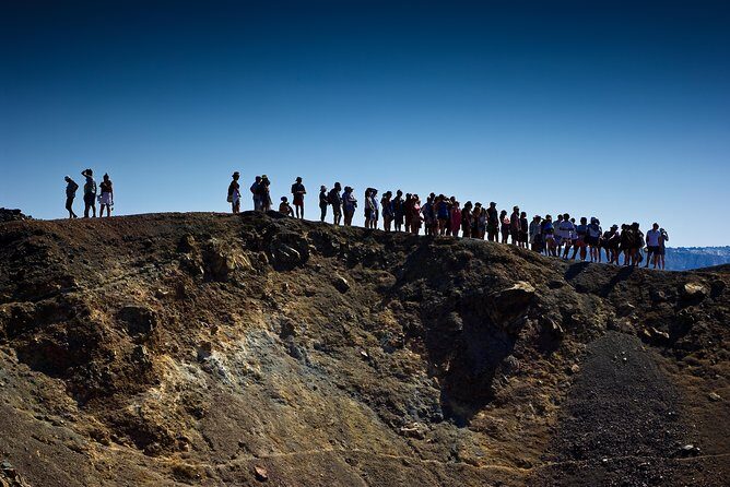 Full Day Santorini Caldera Cruise - Palea Kameni Hot Springs: Swim Rules for Sulfur Water