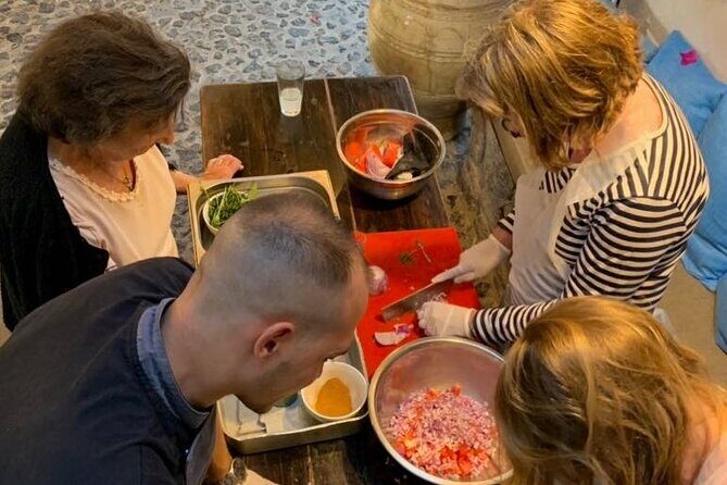 Greek Cuisine Cooking Class in Santorini with Recipes and Wine - Megalochori Is the Right Setting for a Real Greek Meal