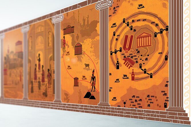 Guided Tour: the Myth of Lost Atlantis - The Prehistoric Museum of Fira ticket: use it to connect dots