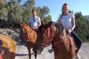 Horse Riding: Explore Secret Thera - Your Route: From Megalochori to a Santorini Caldera Viewpoint Stop