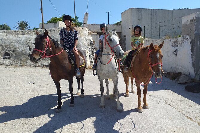 Horse Riding: Explore Secret Thera - Guide Style and English: What You Can Expect From Zimis, Jimmy, George, and Babi