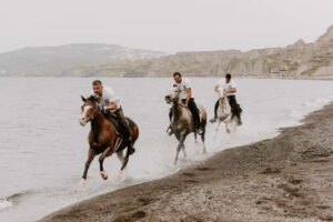 Megalochori: Horseback Riding Tour for Experienced Riders - The black-sand gallop that makes this tour different