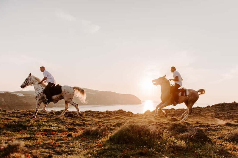 Megalochori: Horseback Riding Tour for Experienced Riders - How the timing works in real Santorini days