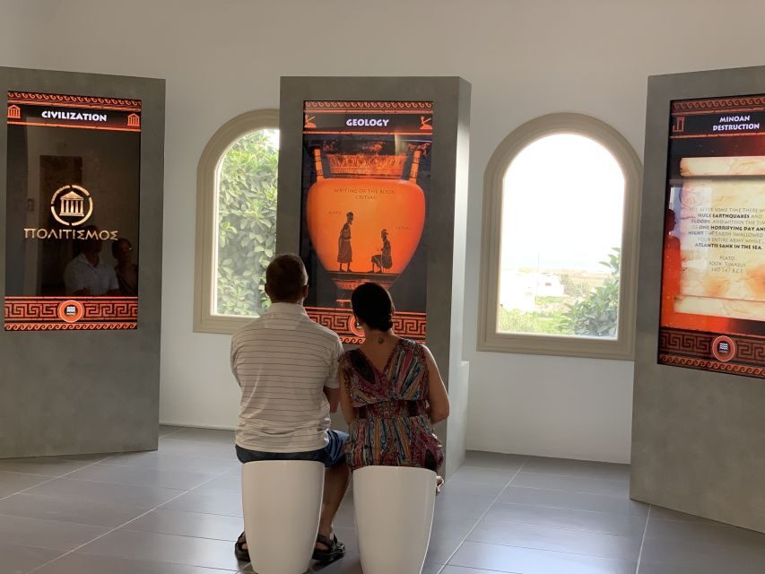 Megalochori: Lost Atlantis 9D Experience Museum Entry Ticket - The 9D eruption simulator: the show you should expect to feel