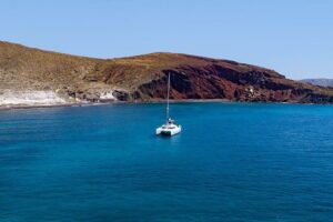 Morning Caldera Cruise with BBQ Meal and Drinks - Hotel Pickup and the Catamaran Comfort Check