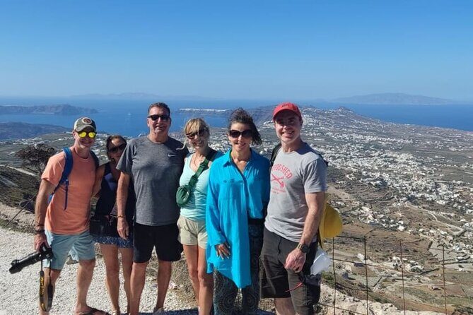 My Ultimate Full-Day Private Santorini Road Trip - Perivolos Beach: black sand time with a lunch or swim break (1 hour 30 minutes)