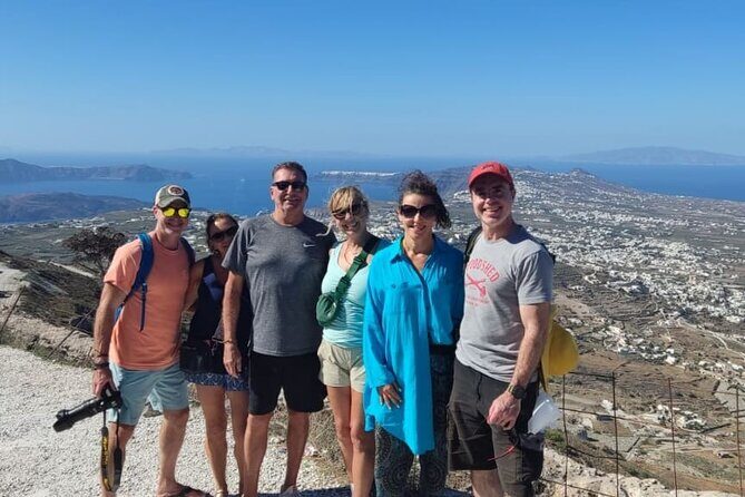My Ultimate Half-Day Private Santorini Road Trip - Stop 3: Firostefani for the Church of the Three Bells photo angle
