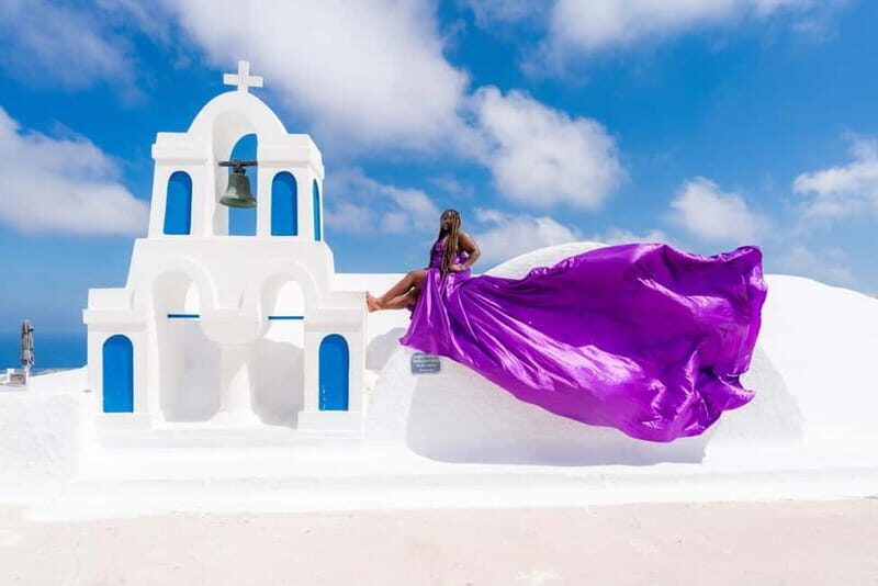 Oia: Santorini Photoshoot with Flying Dress Rental Option - Why this Oia photoshoot feels different from a quick snap