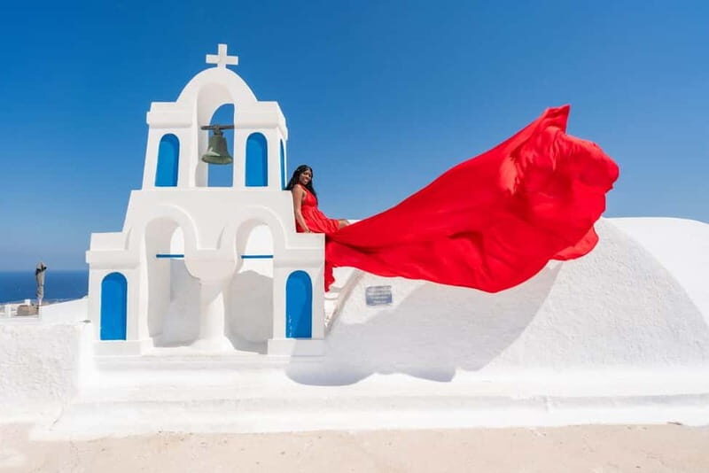 Oia: Santorini Photoshoot with Flying Dress Rental Option - Should you book this Oia photoshoot?
