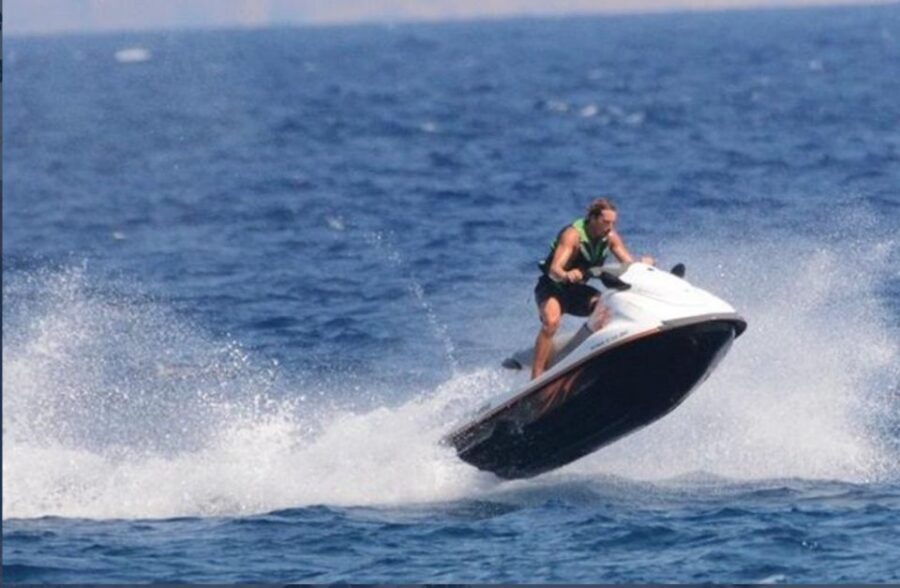 Perivolos: Private South Coast Discovery on a Jet Ski - Mesa Pigadia swim: the break that makes the whole trip feel worth it