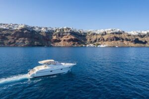 Private all included yacht Tour in Santorini - Hotel pickup to the marina: the easiest way to start in Santorini
