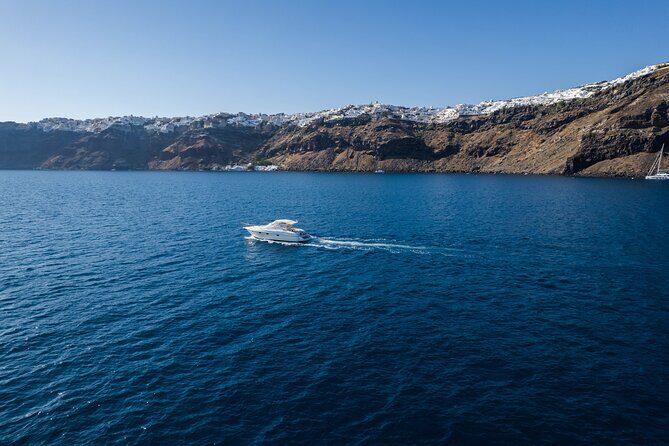 Private all included yacht Tour in Santorini - White Beach snorkeling: the gear makes this stop worth it