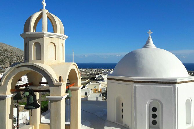 Private Cultural Villages Sightseeing & Akrotiri Excavations - Megalochori: cave houses carved into volcanic rock