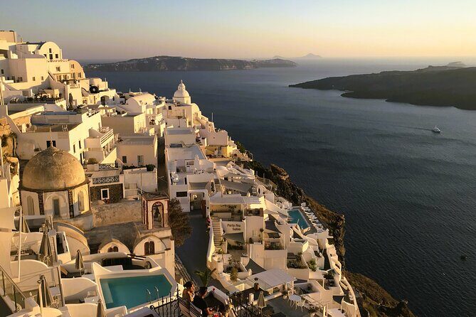 Private Discovery Tour with Wine Tasting - Akrotiri - Red beach - Pyrgos Village Walk: Castle Walls, Narrow Streets, and Blue Domes