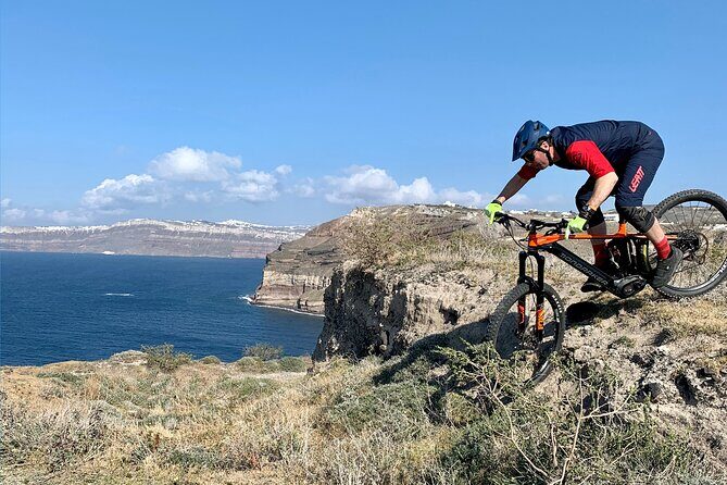 Private Electric Mountain Bike Experience and Tour in Santorini - Pickup, Timing, and How the Day Is Set Up