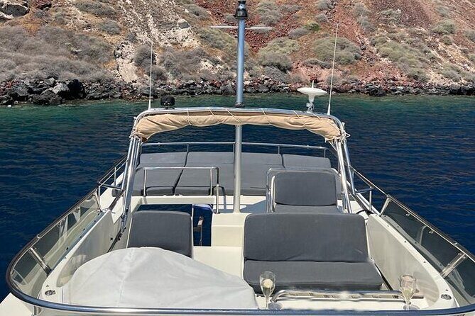 Private Full-Day Motor Yacht Cruise with Meal, Open Bar+Transfers - The Akrotiri Lighthouse stop and why it’s not just another photo stop
