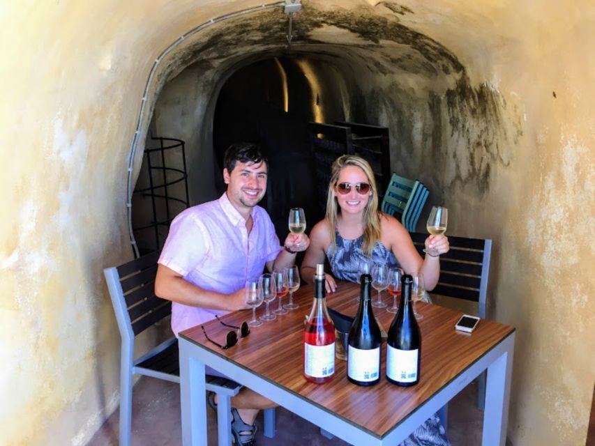 Private Group Visit to Akrotiri & 3 Wineries with Tastings - Moving from ruins to wine: how the tasting tutorial works