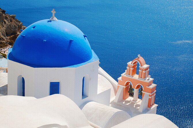 Private Half day - Best of Santorini and Wine Tasting tour - Oia’s caldera views and the blue-domed shopping alleys