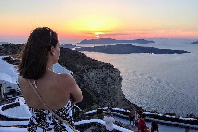 Private Half-Day Tour of Santorini North Side - Private pickup and the air-conditioned minivan reality