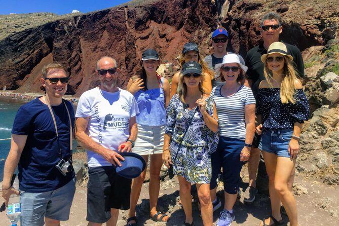 Private Half Day Tour of Santorini's South Side - Perissa Beach and the Winery Stop: Beach Time Plus a Local Taste