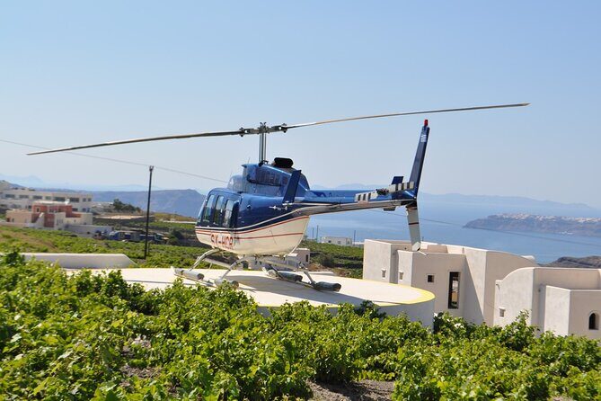 Private Helicopter Transfer from Santorini to Mykonos - What this feels like on the day
