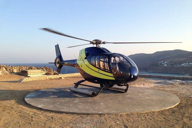 Private Helicopter Transfer from Santorini to Mykonos - The 40-minute helicopter ride: what the views actually give you