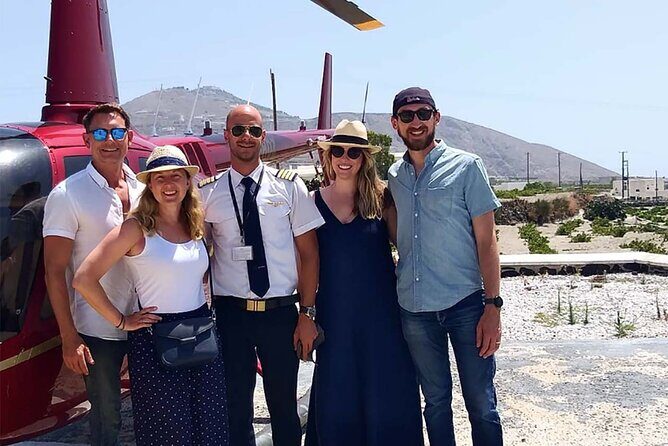 Private Helicopter Transfer from Santorini to Mykonos - Private by design: up to 4 people, your pace