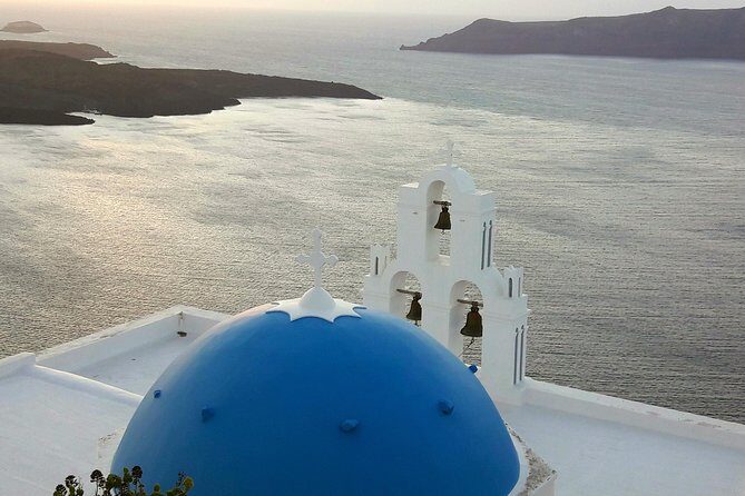 Private Oia Panoramic Scenes: Embrace the most picturesque village of Santorini! - Stop 2: Imerovigli’s cliff edge above the volcano and Skaros rock