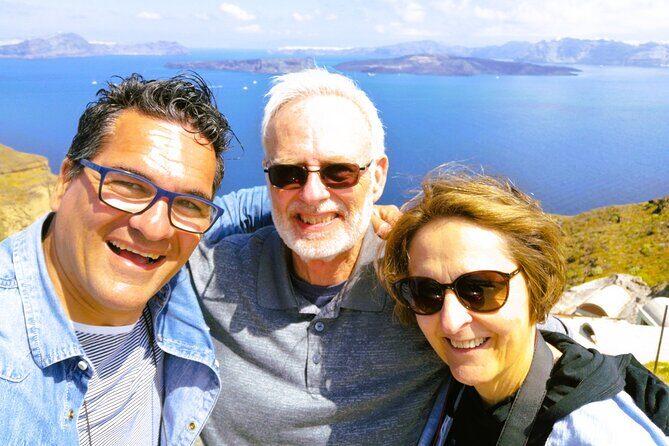 Private Santorini Highlights Tour with Easy and Flat Walks - Stop 2: Firostefani and the Blue Dome Caldera View